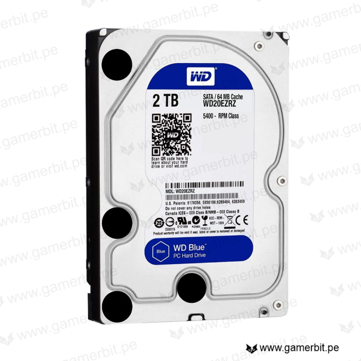 WESTERN DIGITAL WD BLUE, 2TB, SATA 3