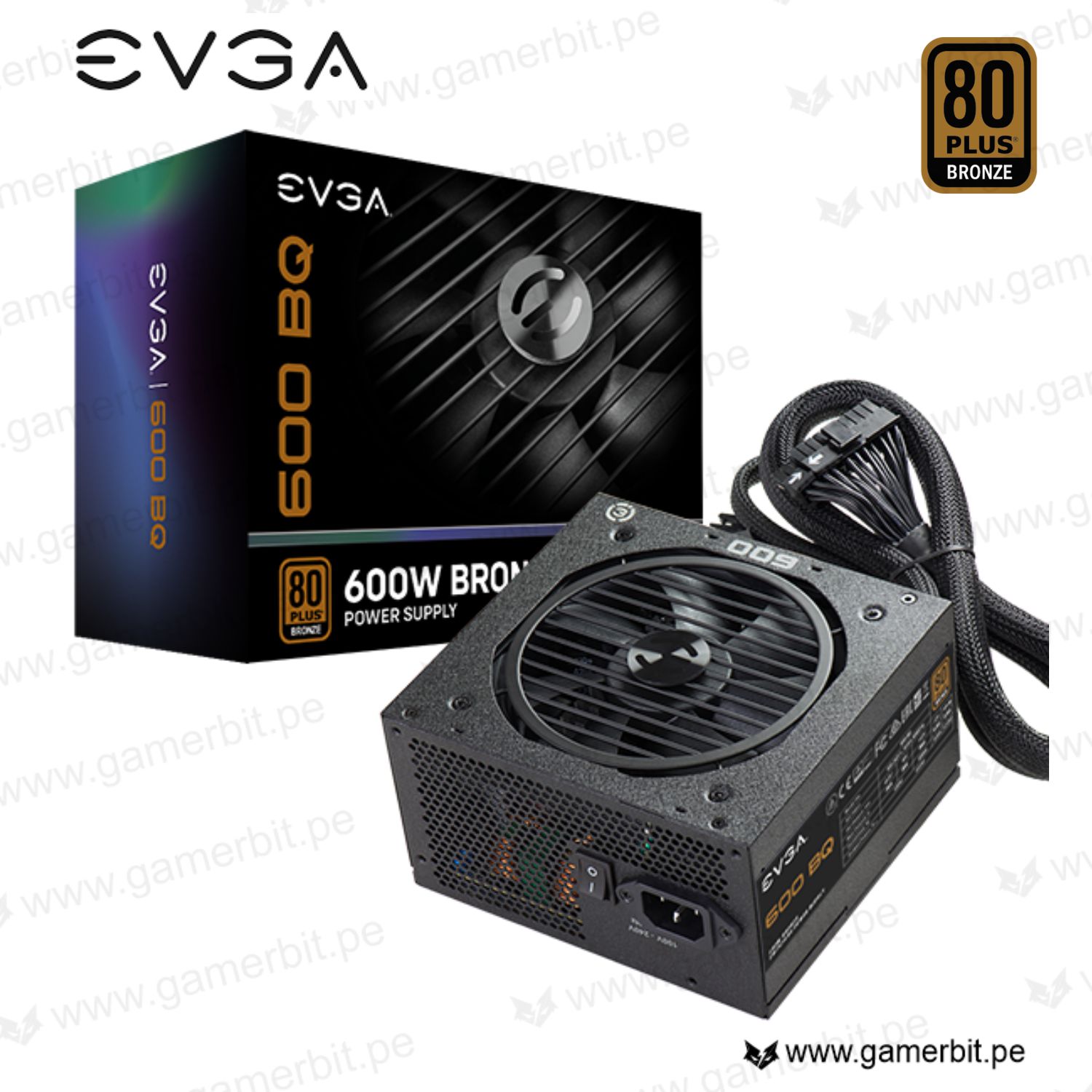 EVGA BQ 600W 80 Plus Bronze