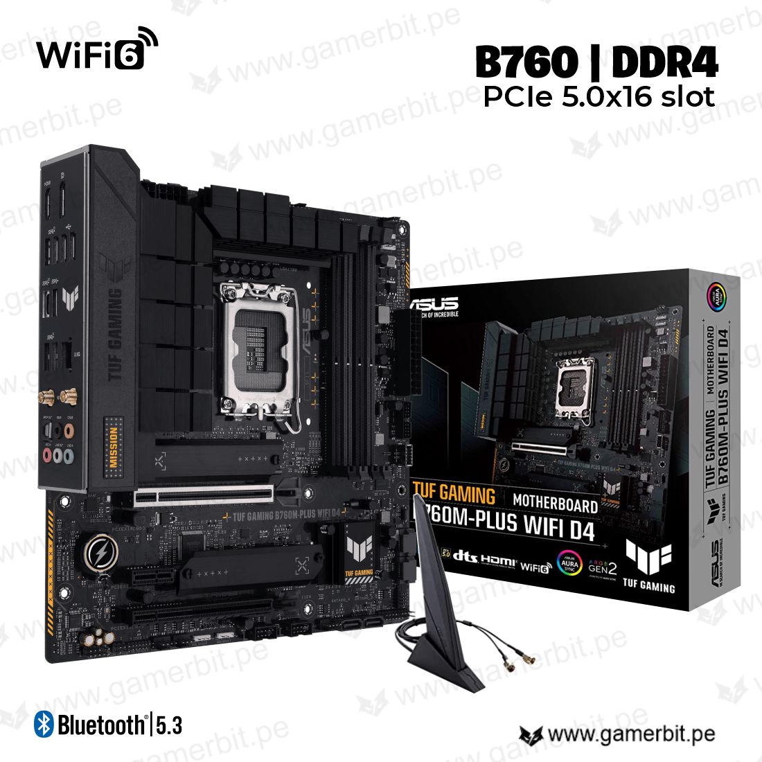 ASUS TUF GAMING B760M-PLUS WIFI D4M